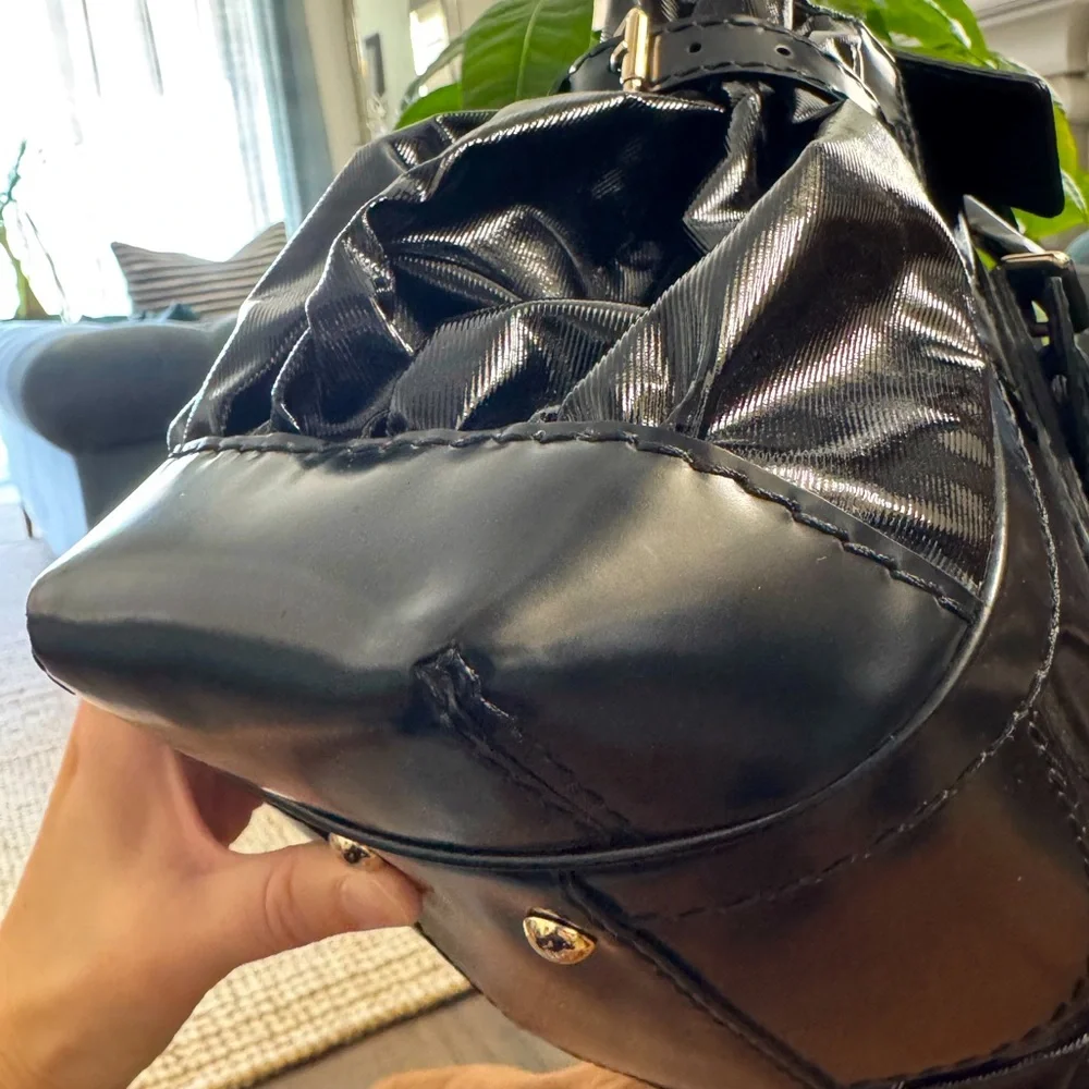 Gucci Queen Large Leather Tote Black - Picture 8 of 11